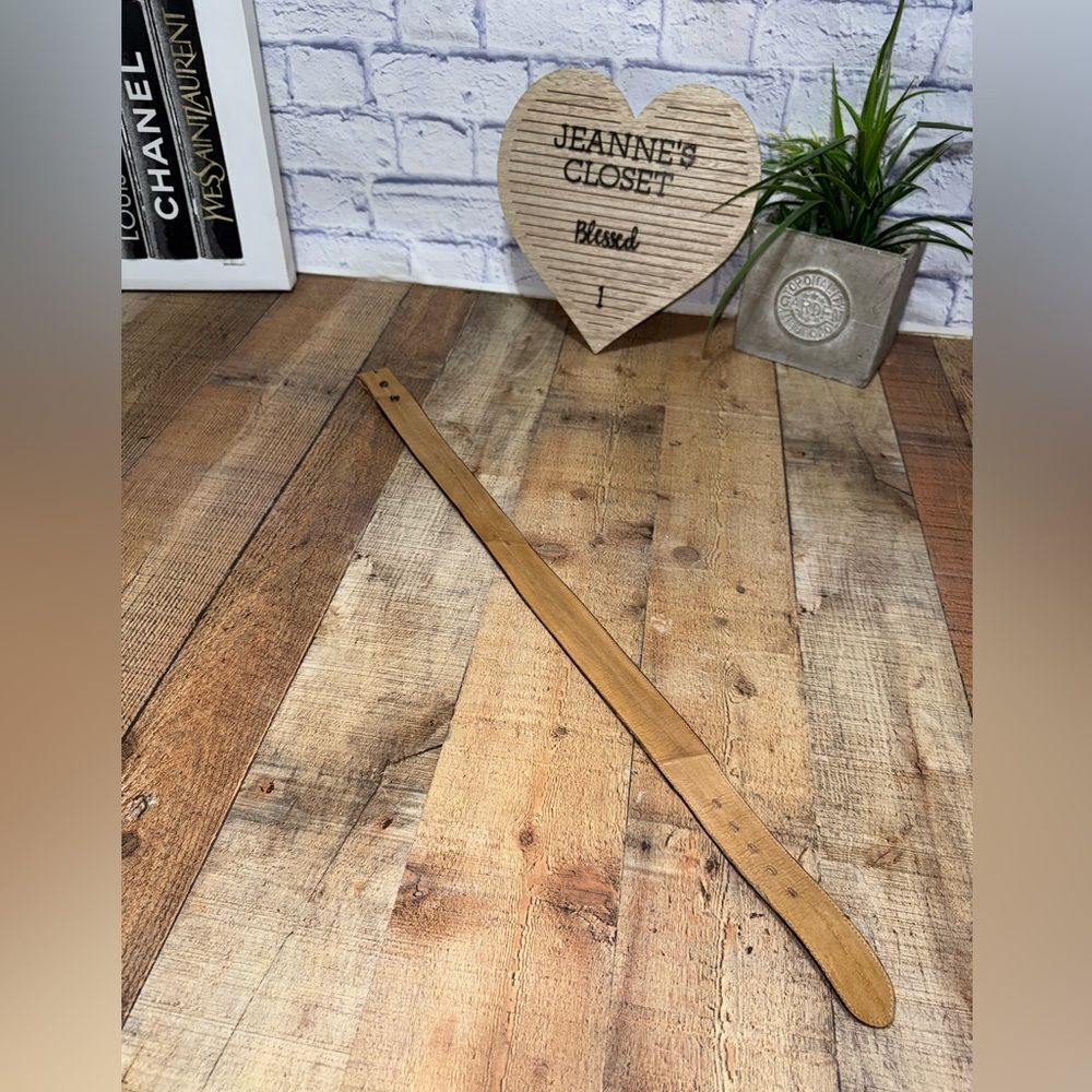 Vintage Tony lama genuine eel belt